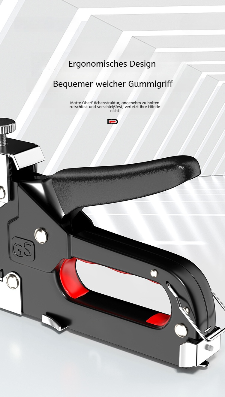 Einfache Bedienung der Nagelpistole für Palettenbau