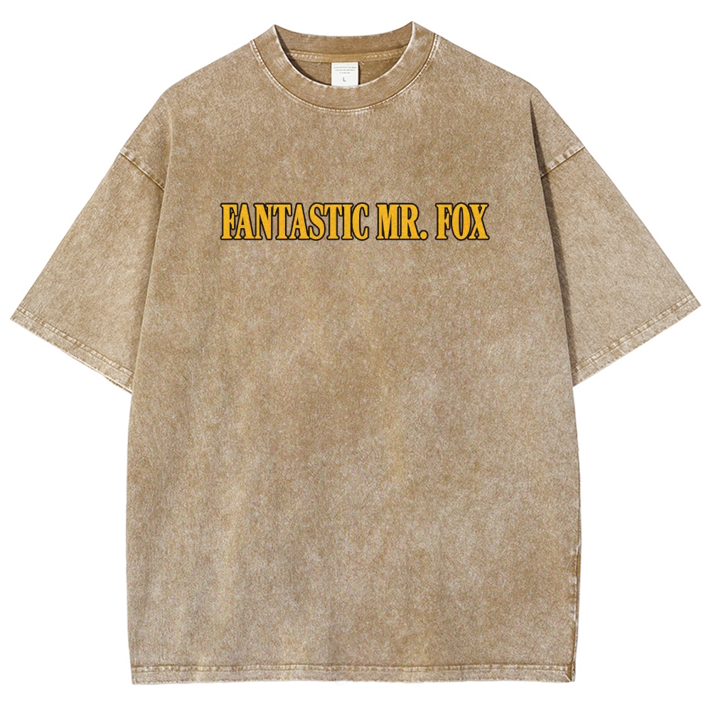 Fantastic Mr. Fox Retro Washed T-Shirt