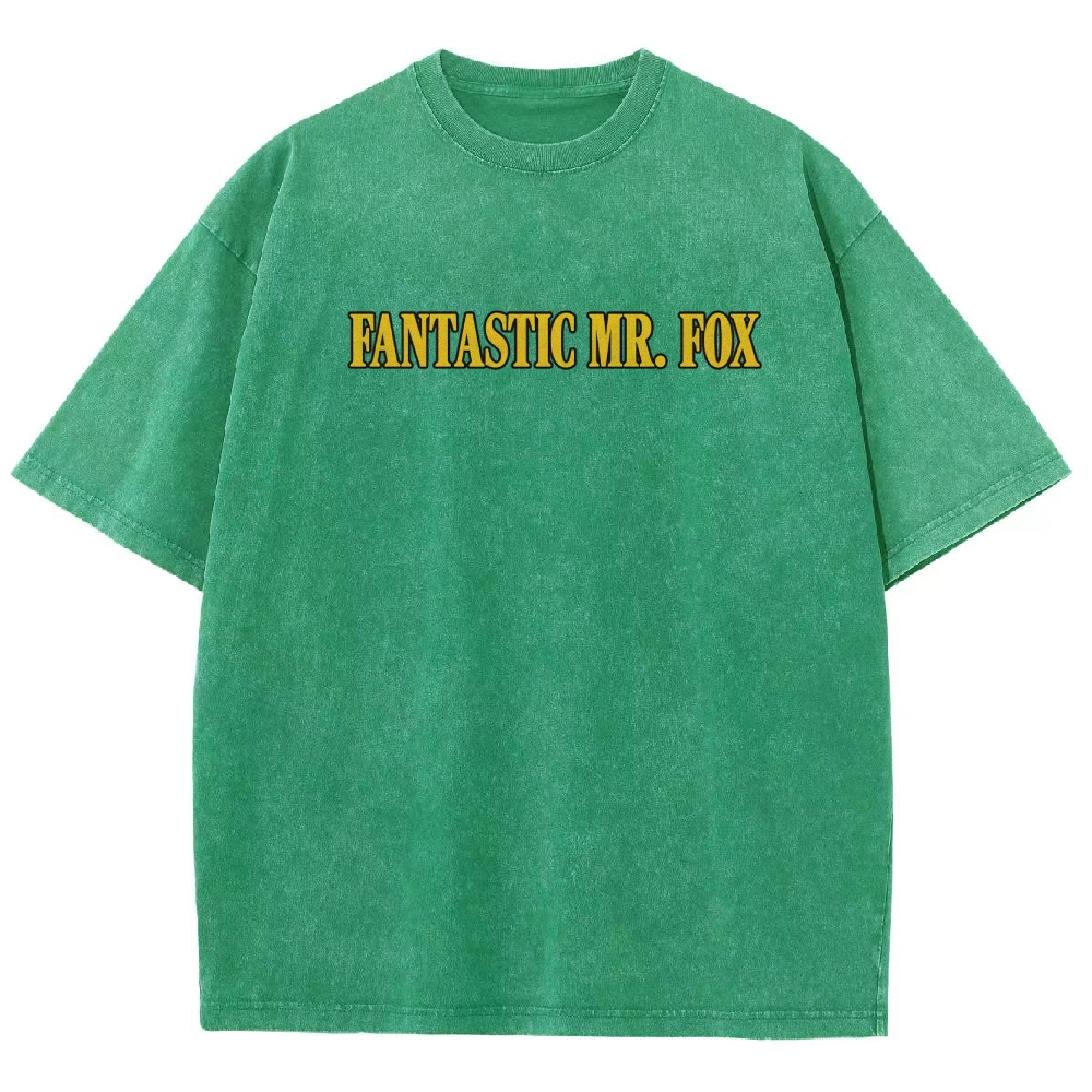 Fantastic Mr. Fox Retro Washed T-Shirt