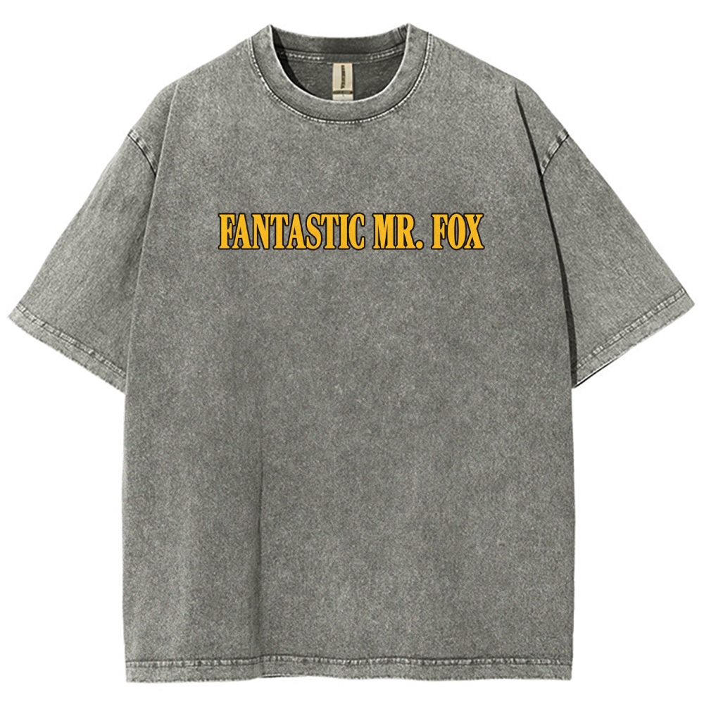 Fantastic Mr. Fox Retro Washed T-Shirt
