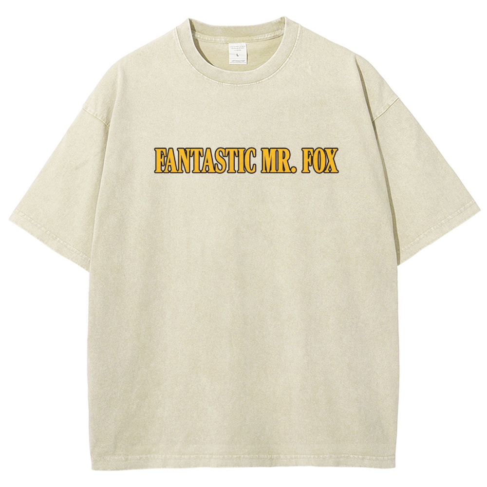 Fantastic Mr. Fox Retro Washed T-Shirt