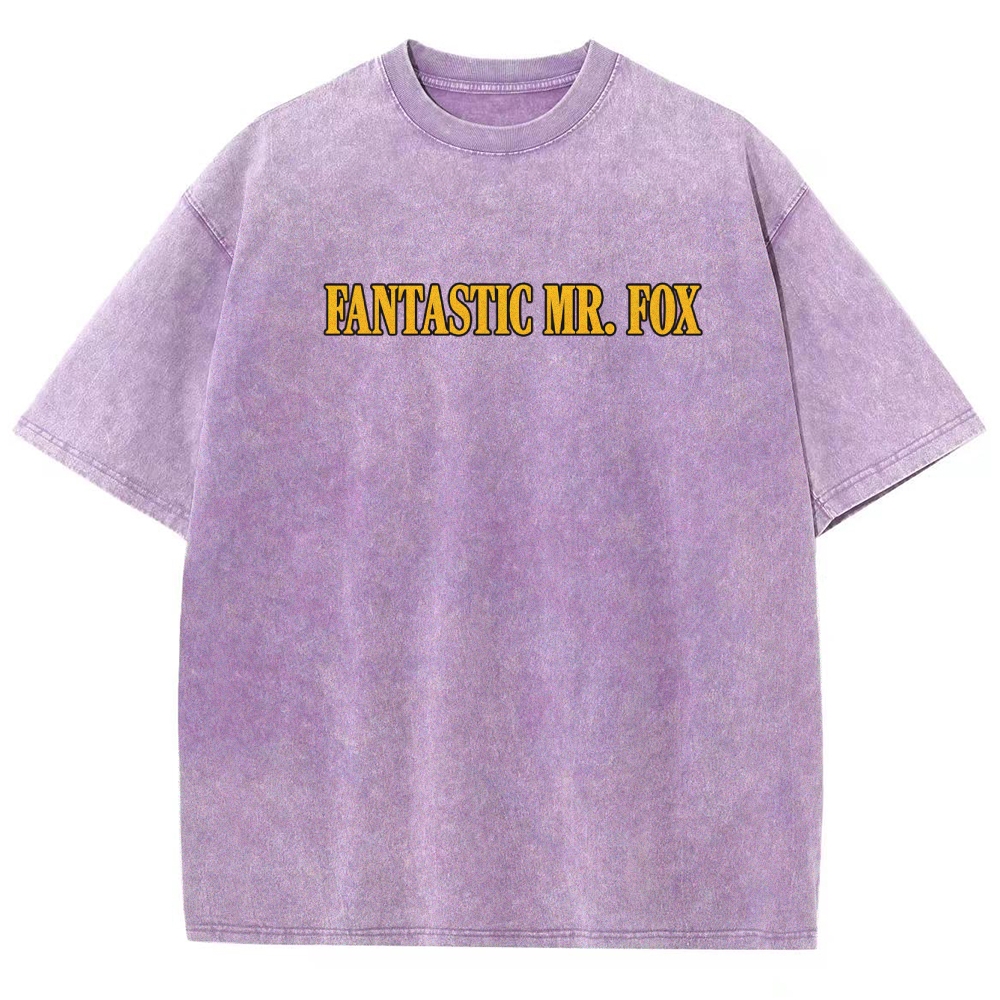 Fantastic Mr. Fox Retro Washed T-Shirt