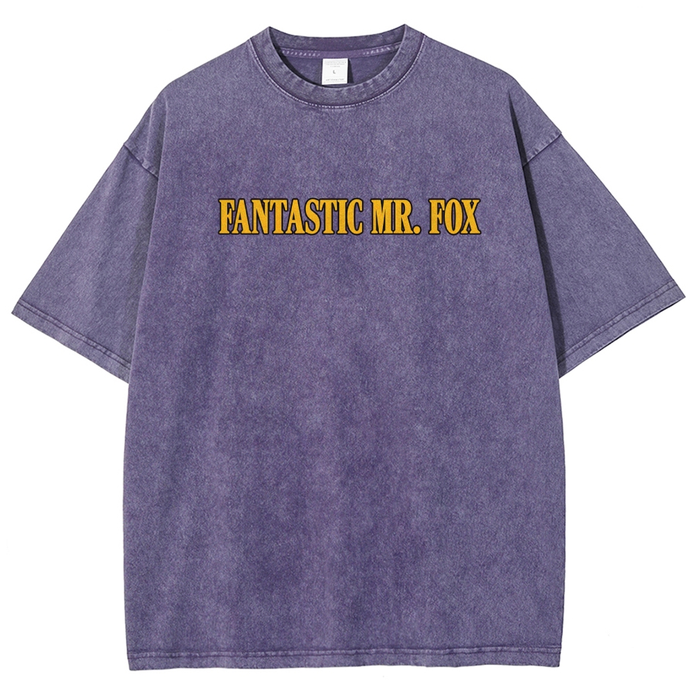 Fantastic Mr. Fox Retro Washed T-Shirt