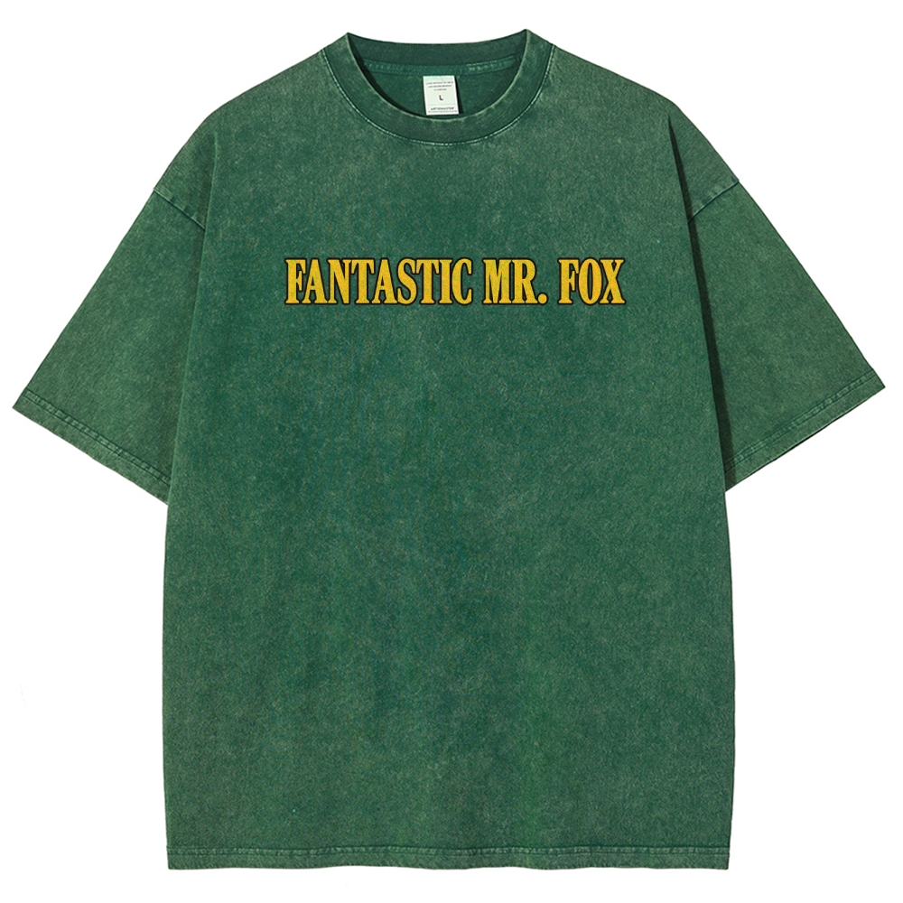 Fantastic Mr. Fox Retro Washed T-Shirt