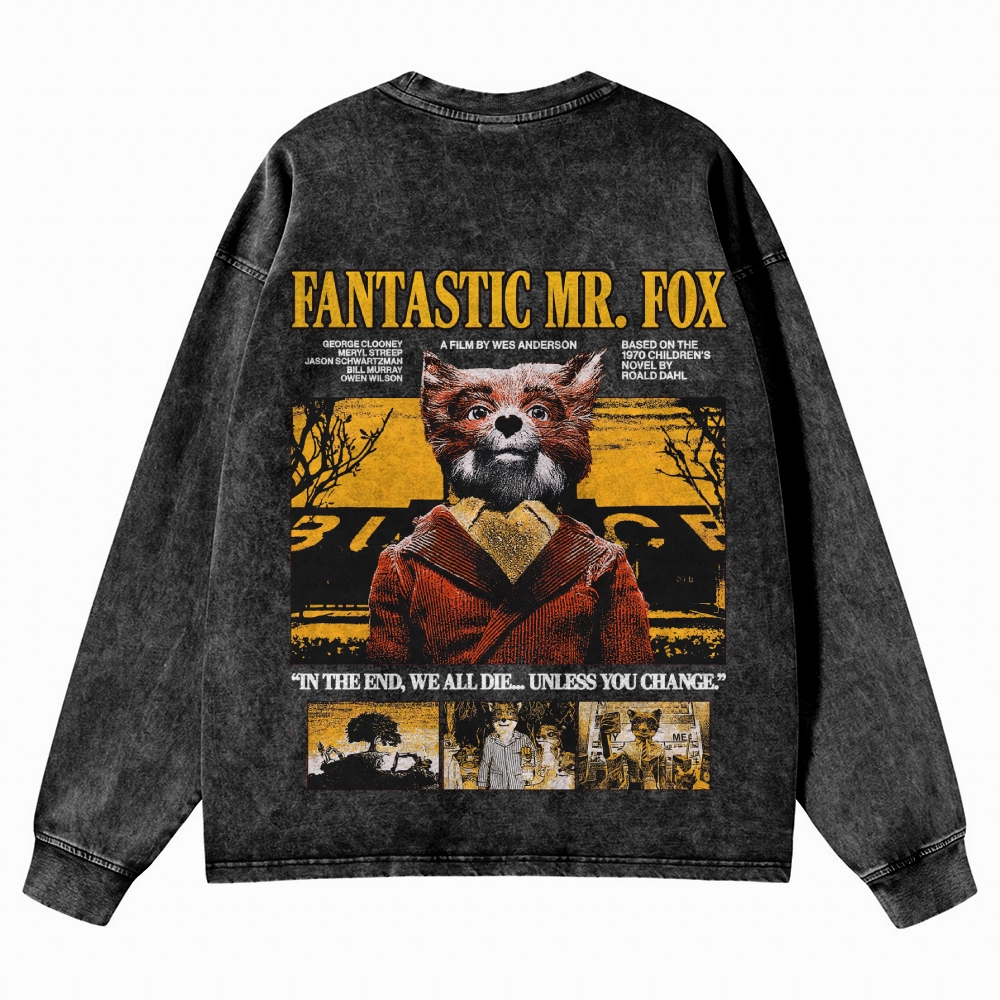 Revenge of the Sith Retro Washed Long-Sleeved T-Shirt