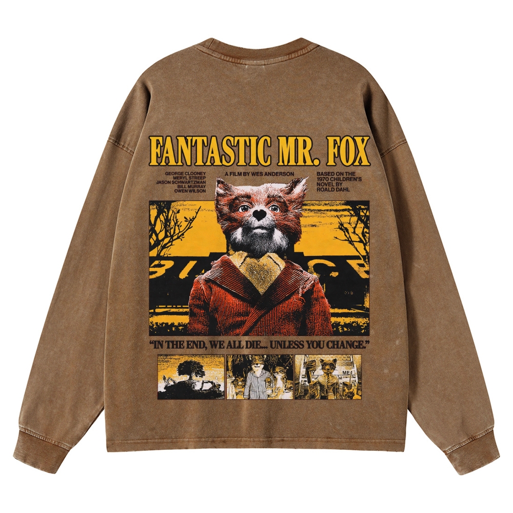 Revenge of the Sith Retro Washed Long-Sleeved T-Shirt