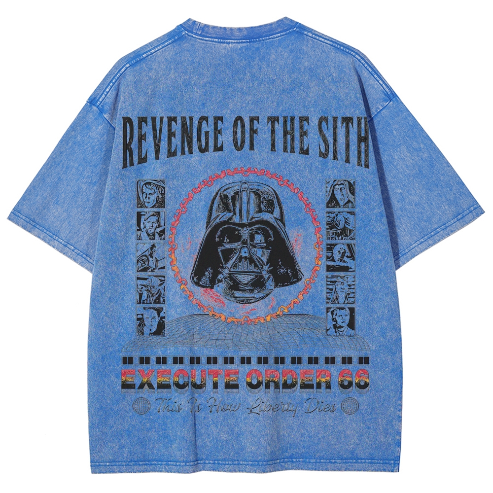 Revenge of the Sith Retro Washed T-Shirt