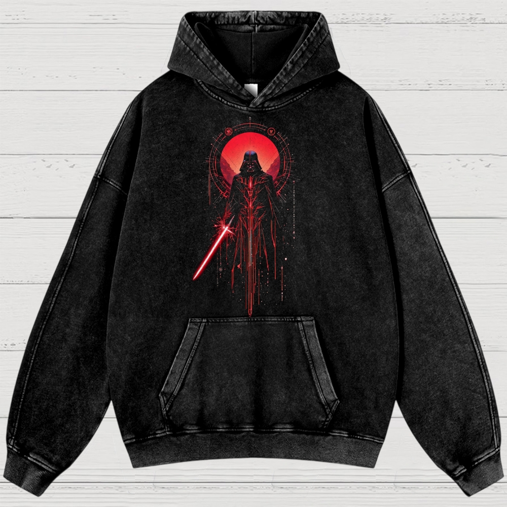 Darth Vader Retro Washed Hoodies