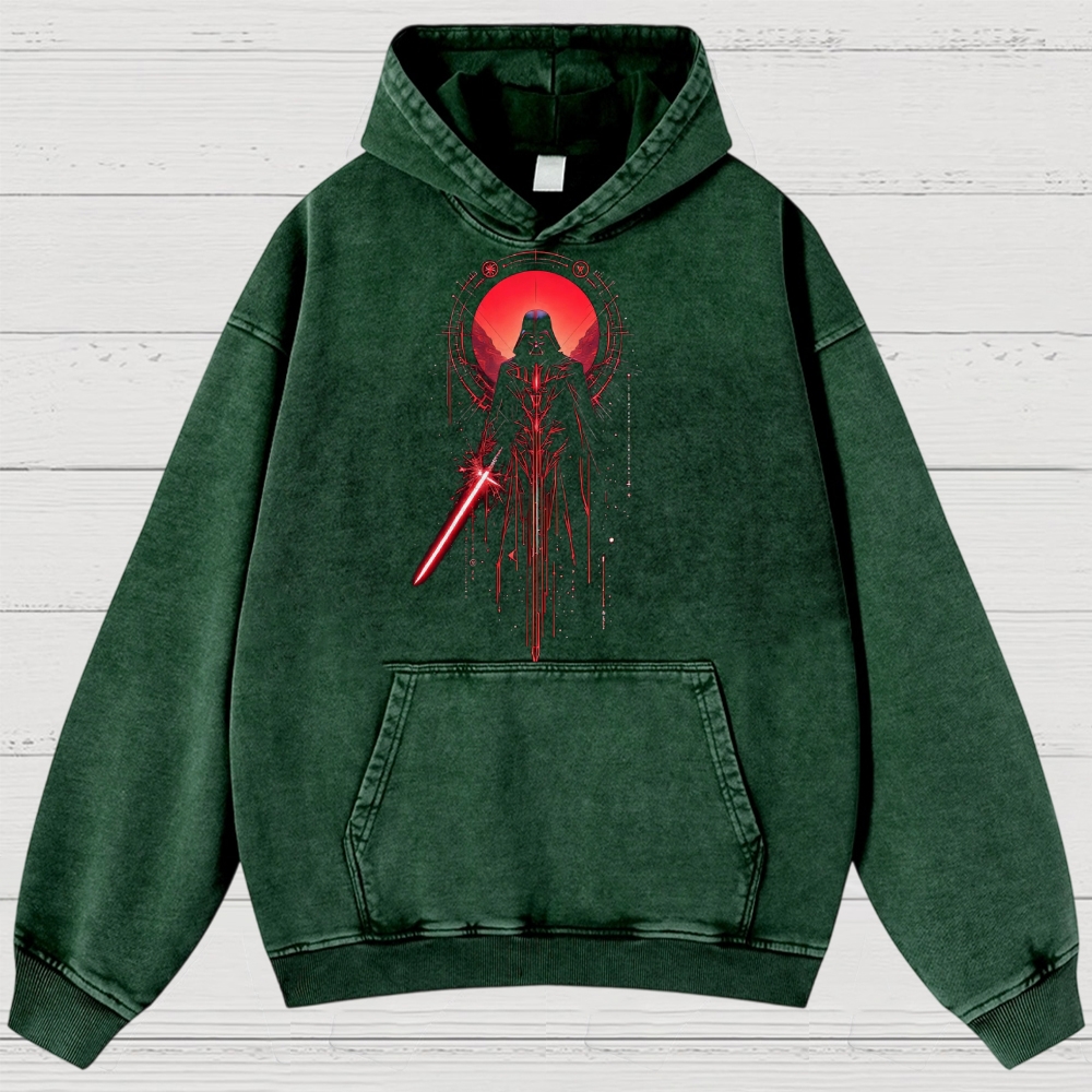 Darth Vader Retro Washed Hoodies
