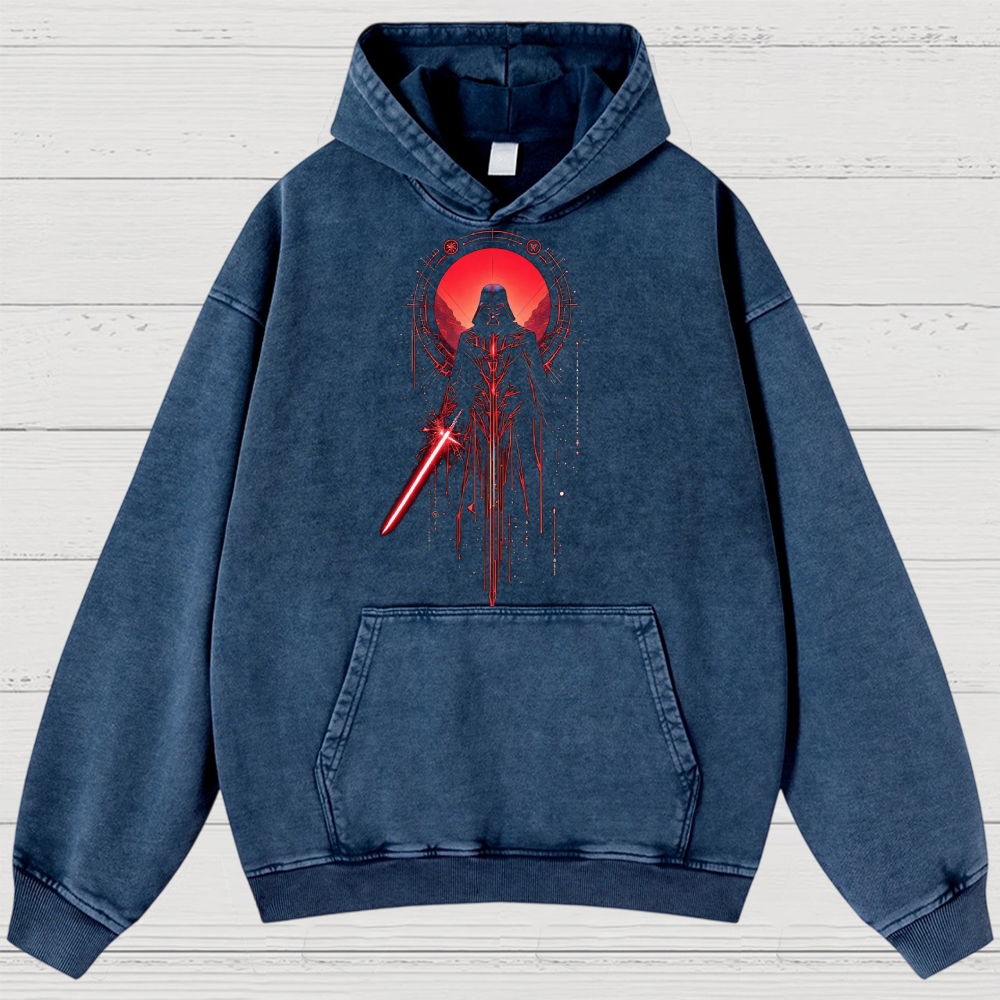 Darth Vader Retro Washed Hoodies