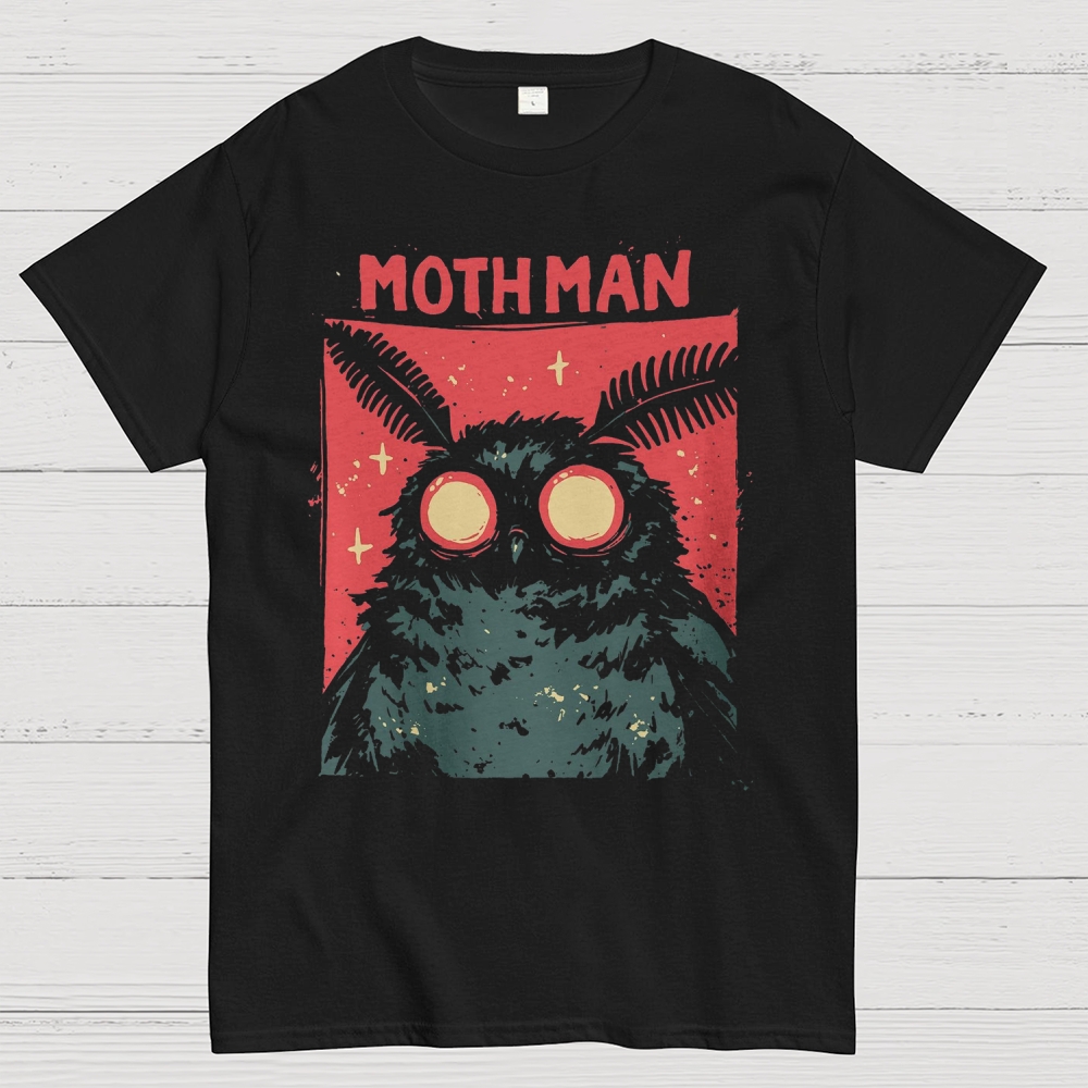 Mothman Sightings Cotton T-shirt 