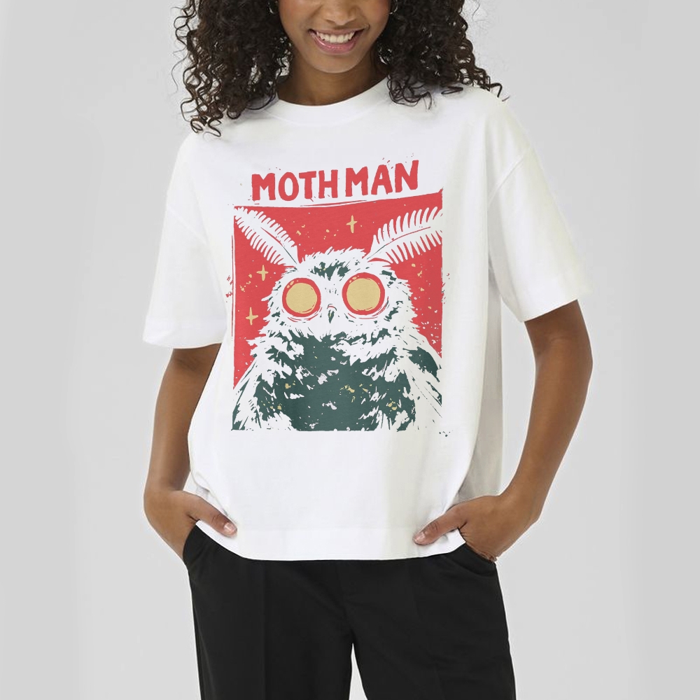 Mothman Sightings Cotton T-shirt 