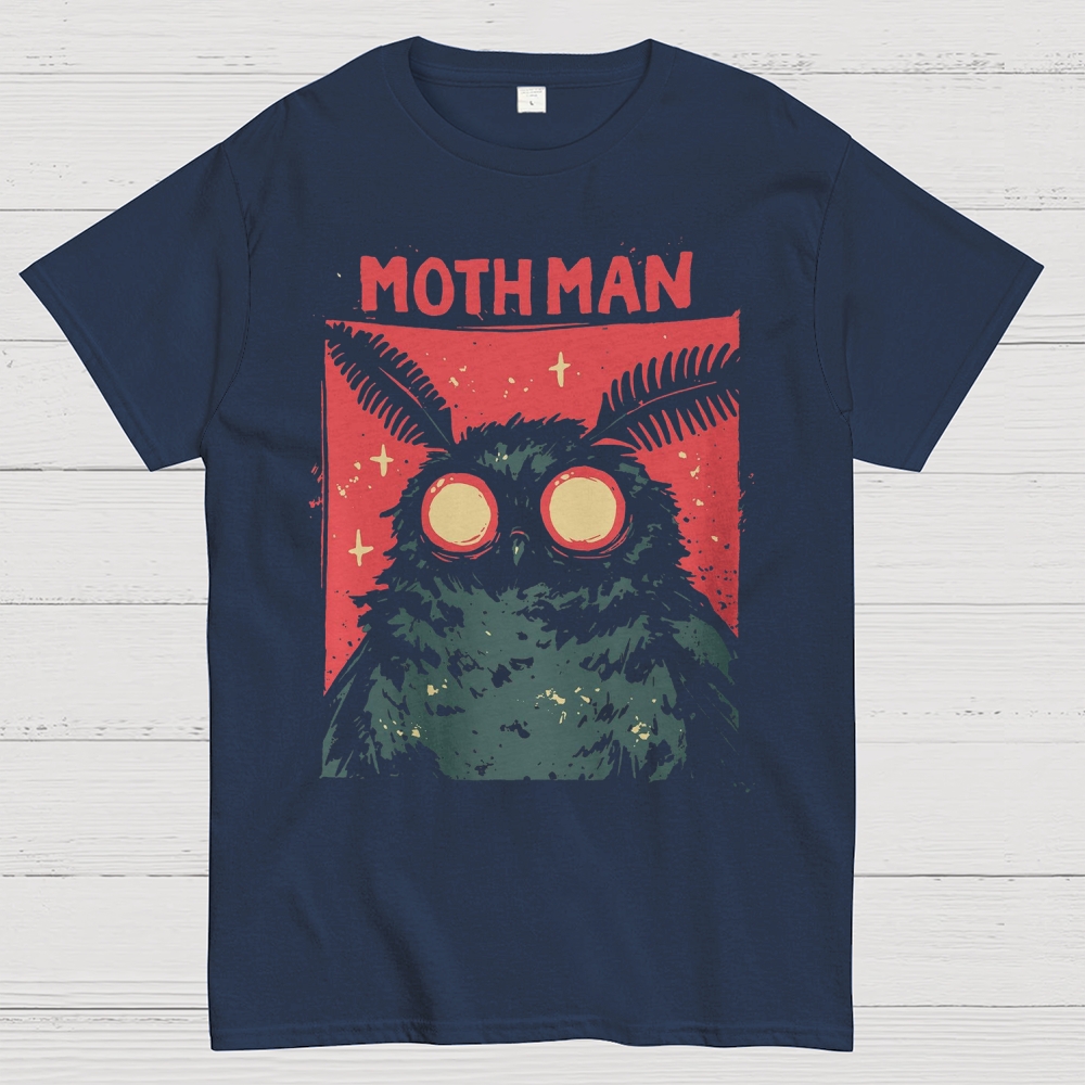 Mothman Sightings Cotton T-shirt 