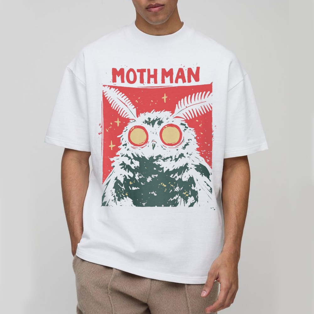 Mothman Sightings Cotton T-shirt 