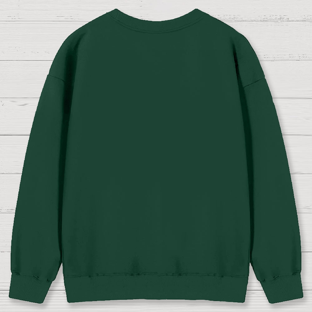 Santa Is Watching Cotton Sweatshirts