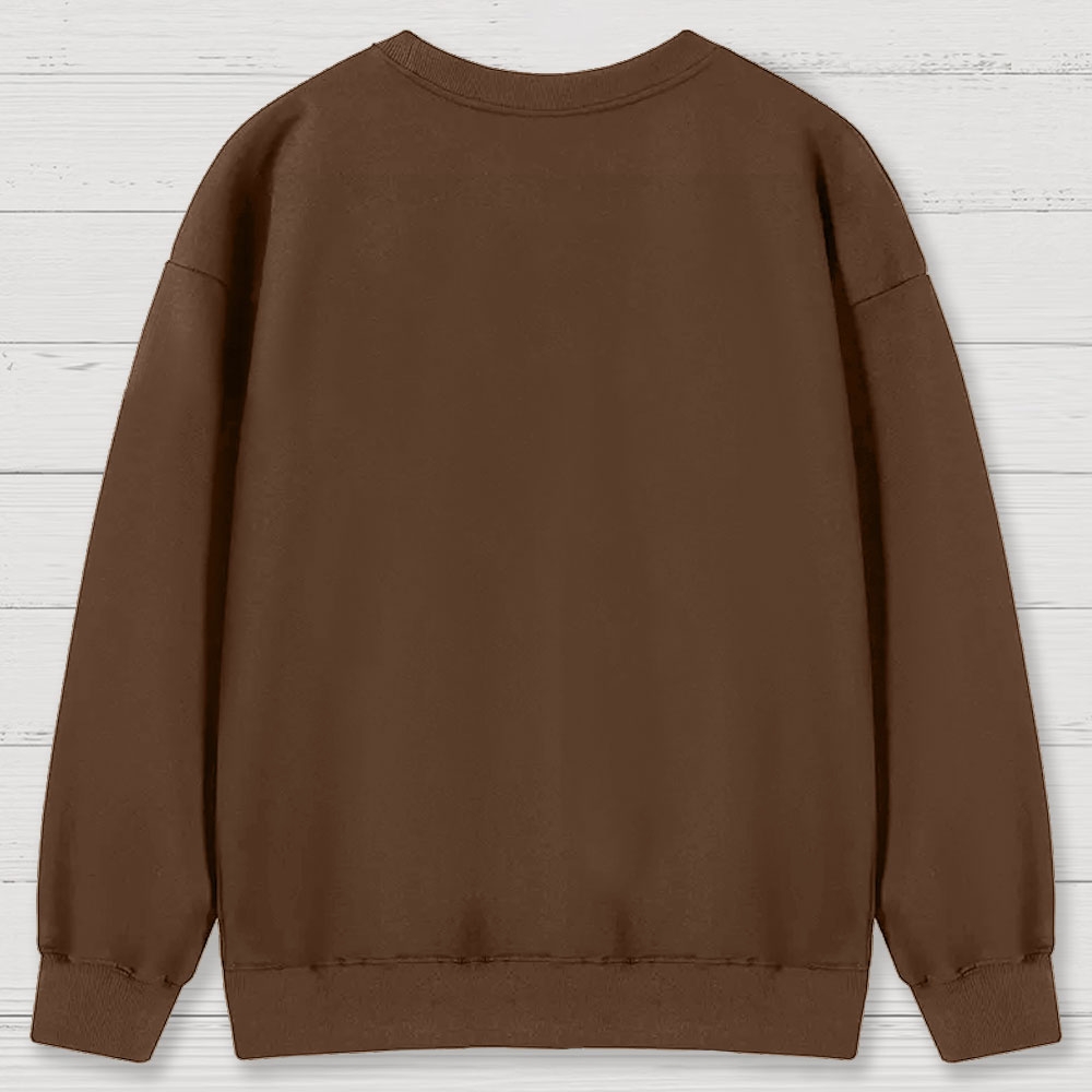 Santa Is Watching Cotton Sweatshirts