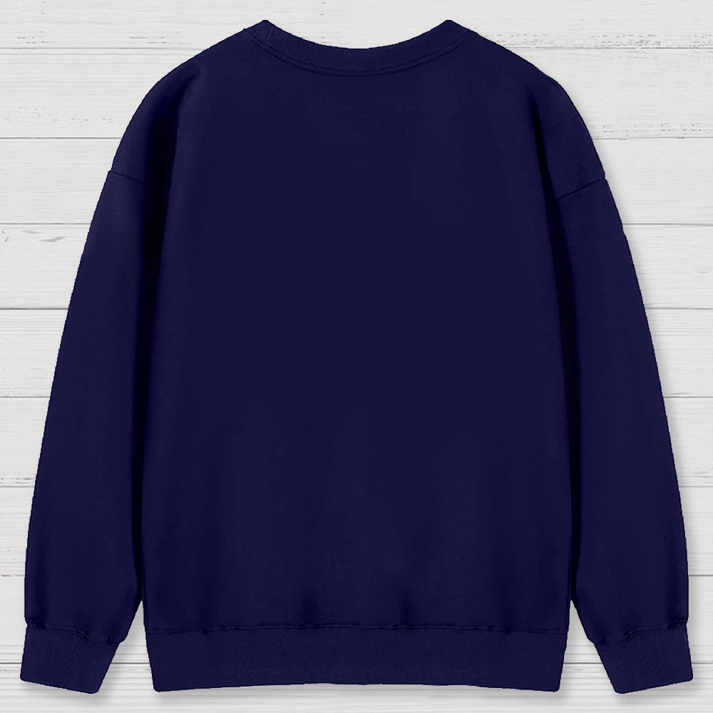 Santa Is Watching Cotton Sweatshirts