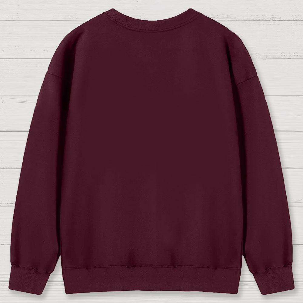 Santa Is Watching Cotton Sweatshirts