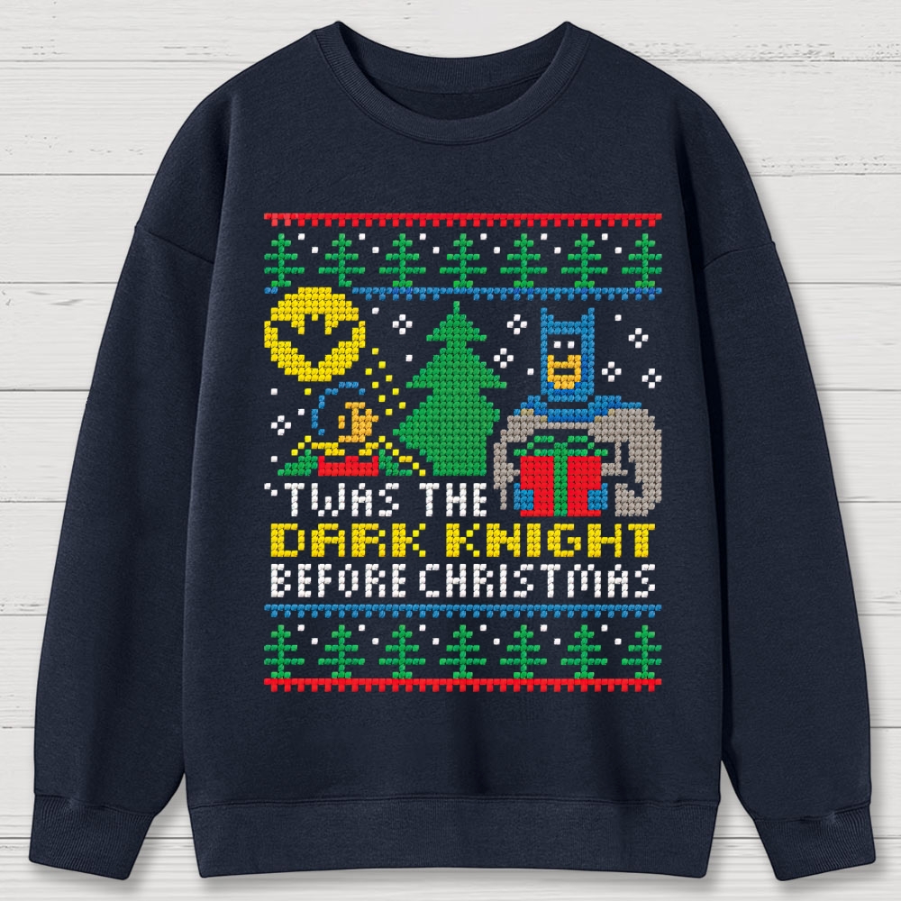 Dark Knight Before Christmas Cotton Sweatshirts