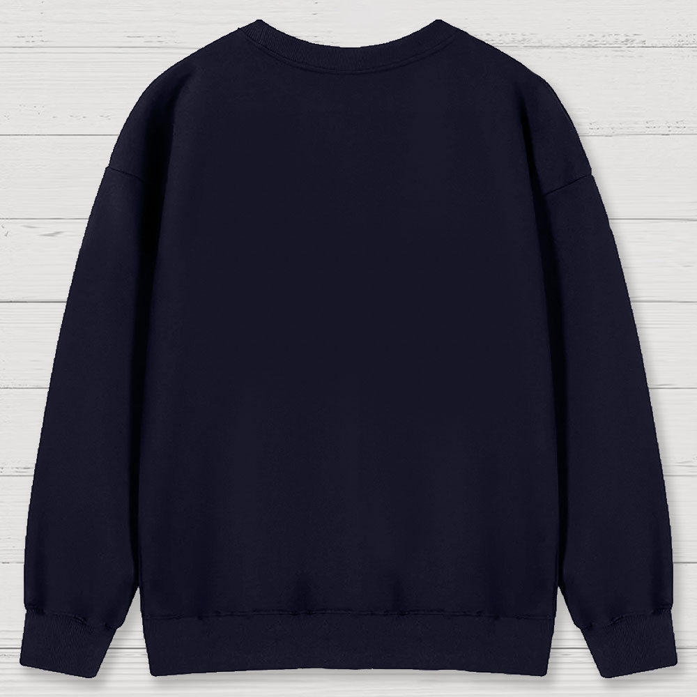 Santa Is Watching Cotton Sweatshirts