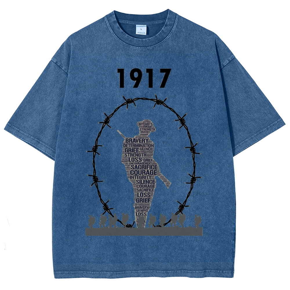 Echoes of 1917 Washed T-Shirt 