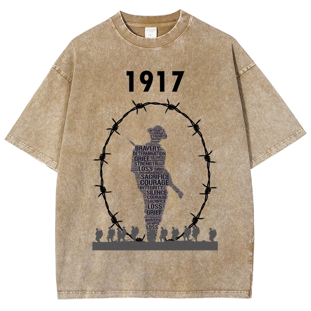Echoes of 1917 Washed T-Shirt 