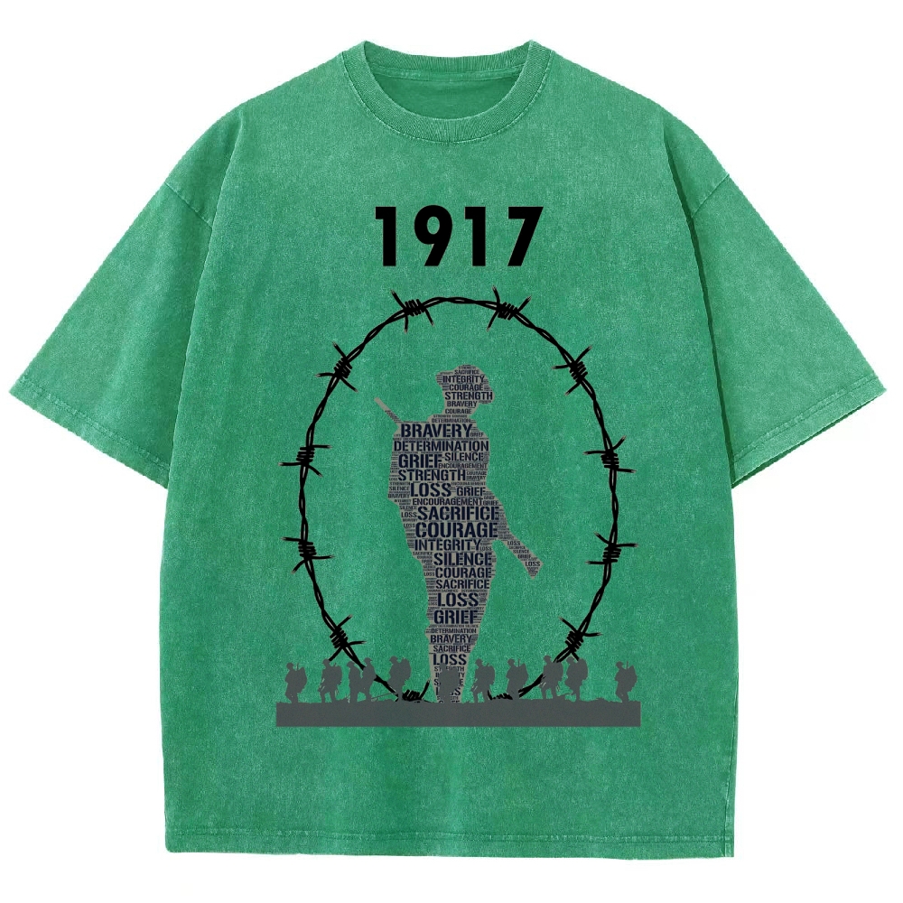 Echoes of 1917 Washed T-Shirt 