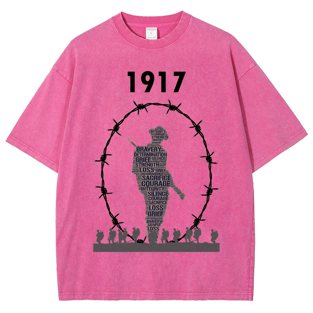 Echoes of 1917 Washed T-Shirt 