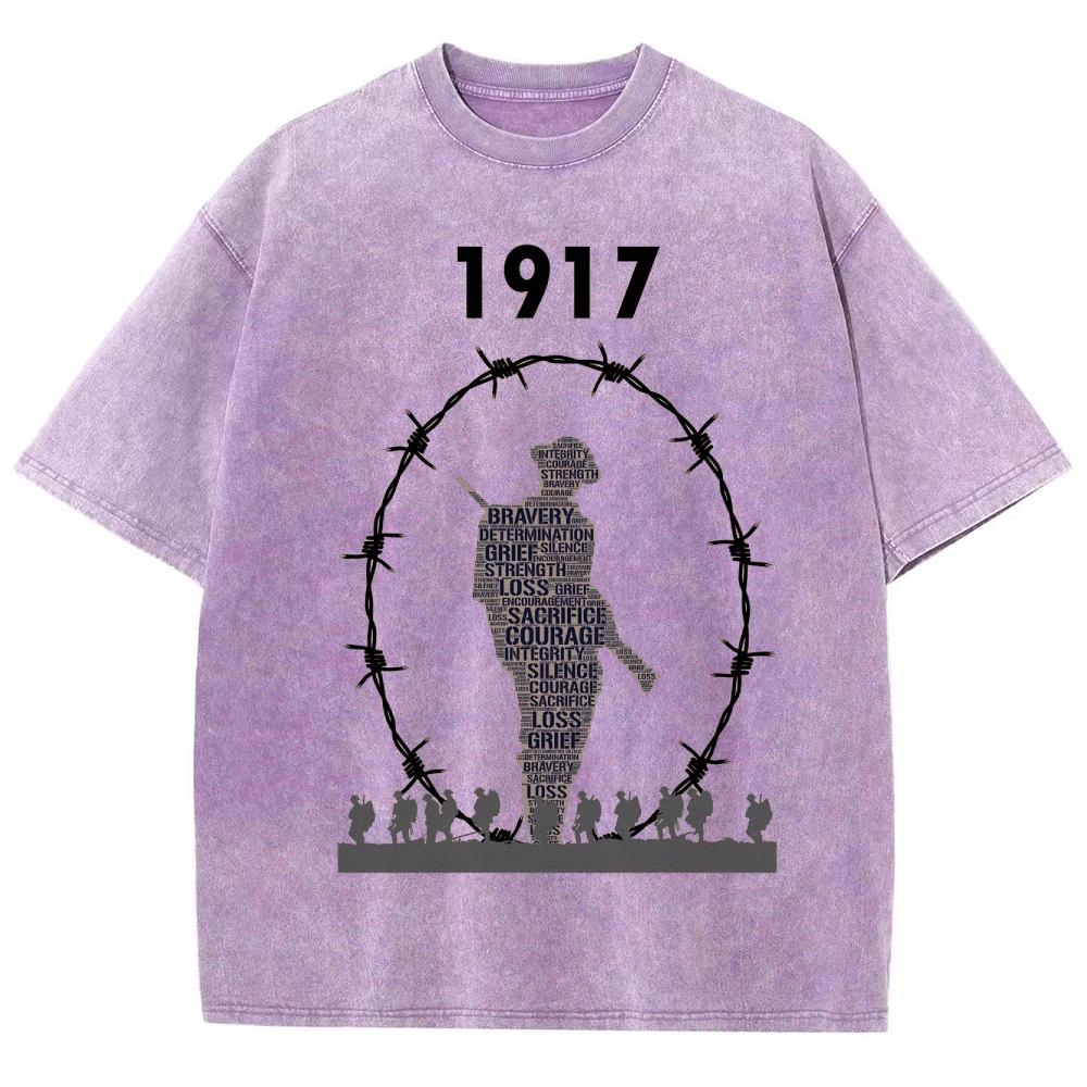Echoes of 1917 Washed T-Shirt 