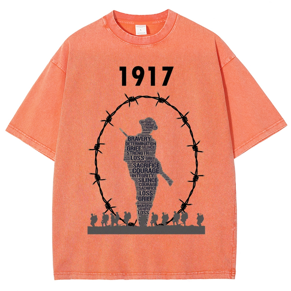 Echoes of 1917 Washed T-Shirt 