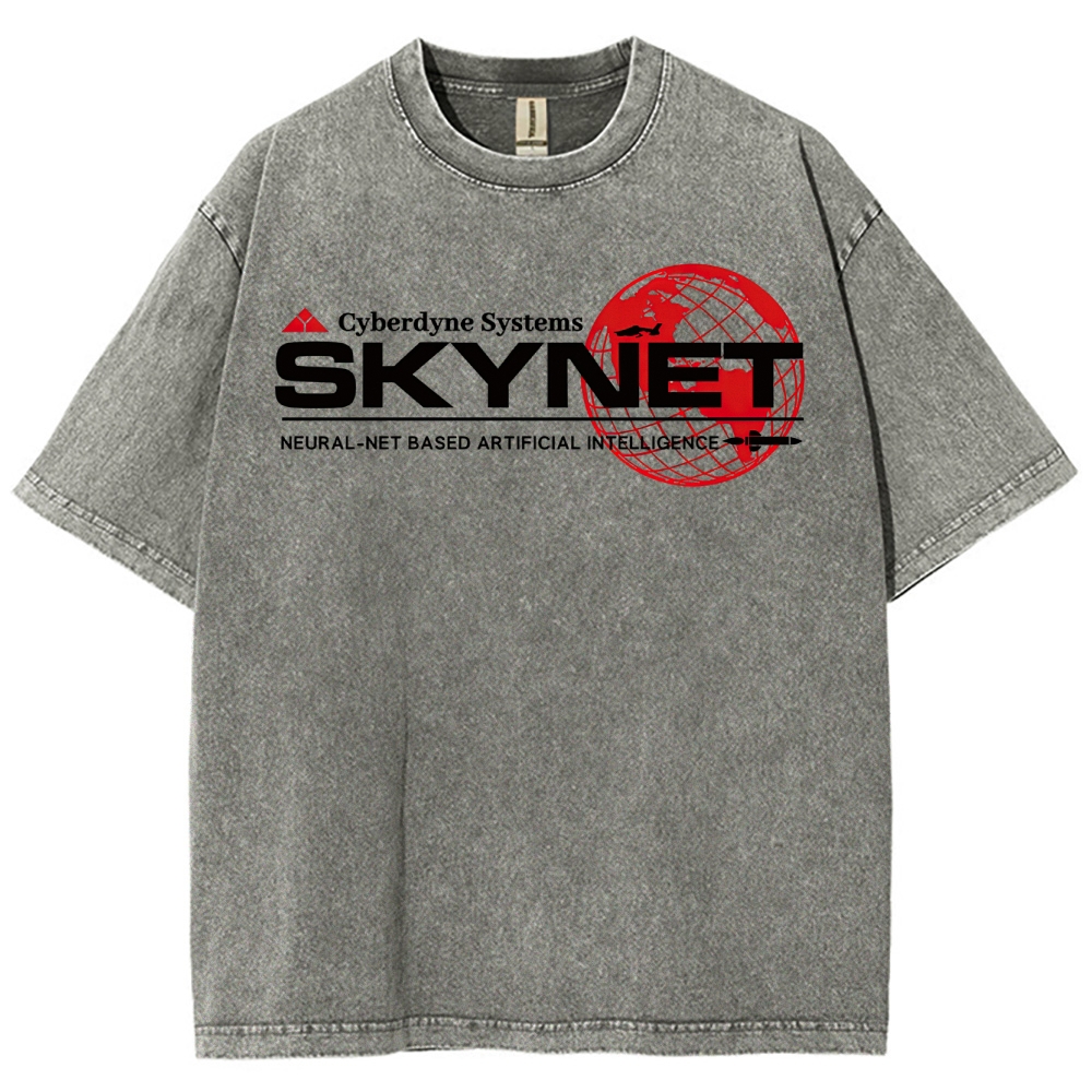 Skynet Cyberdyne Systems Washed T-Shirt