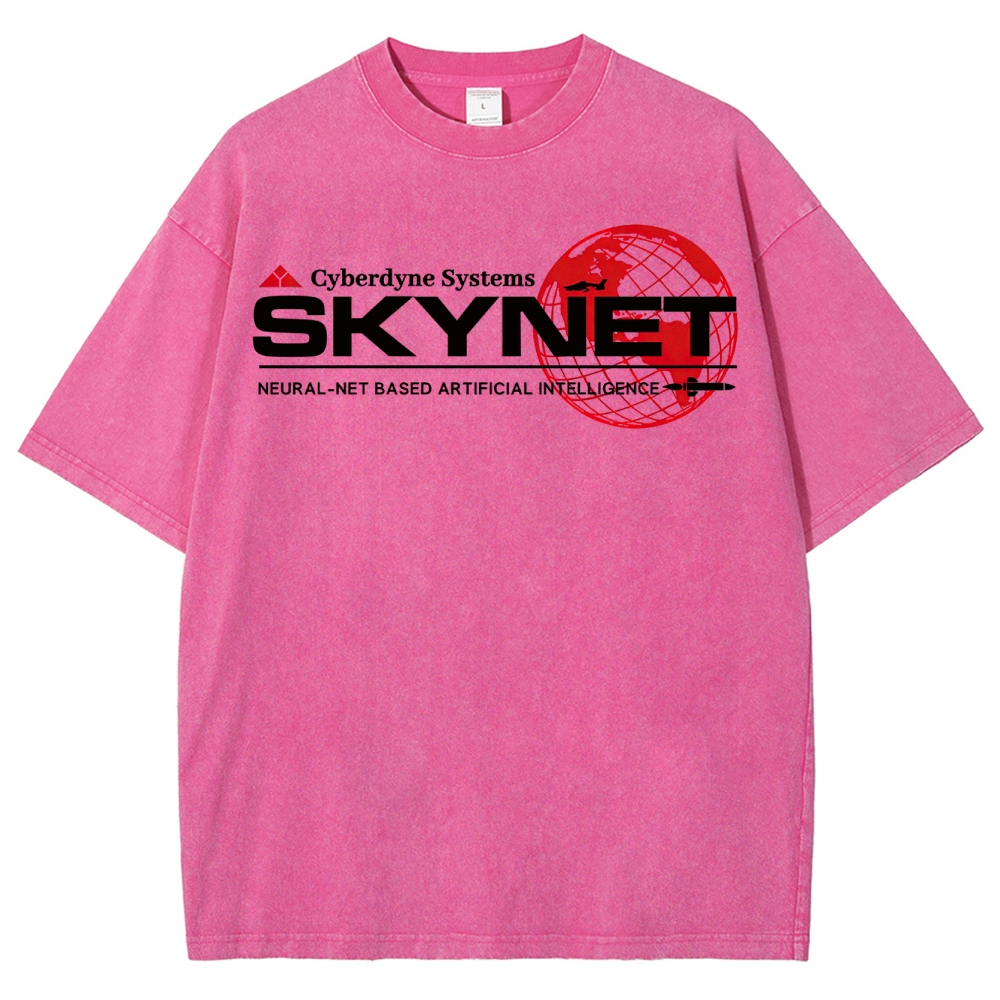 Skynet Cyberdyne Systems Washed T-Shirt