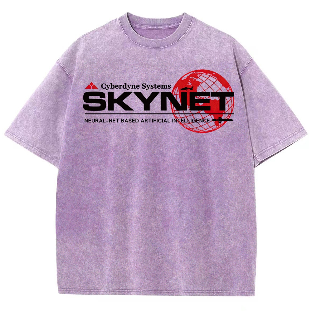 Skynet Cyberdyne Systems Washed T-Shirt