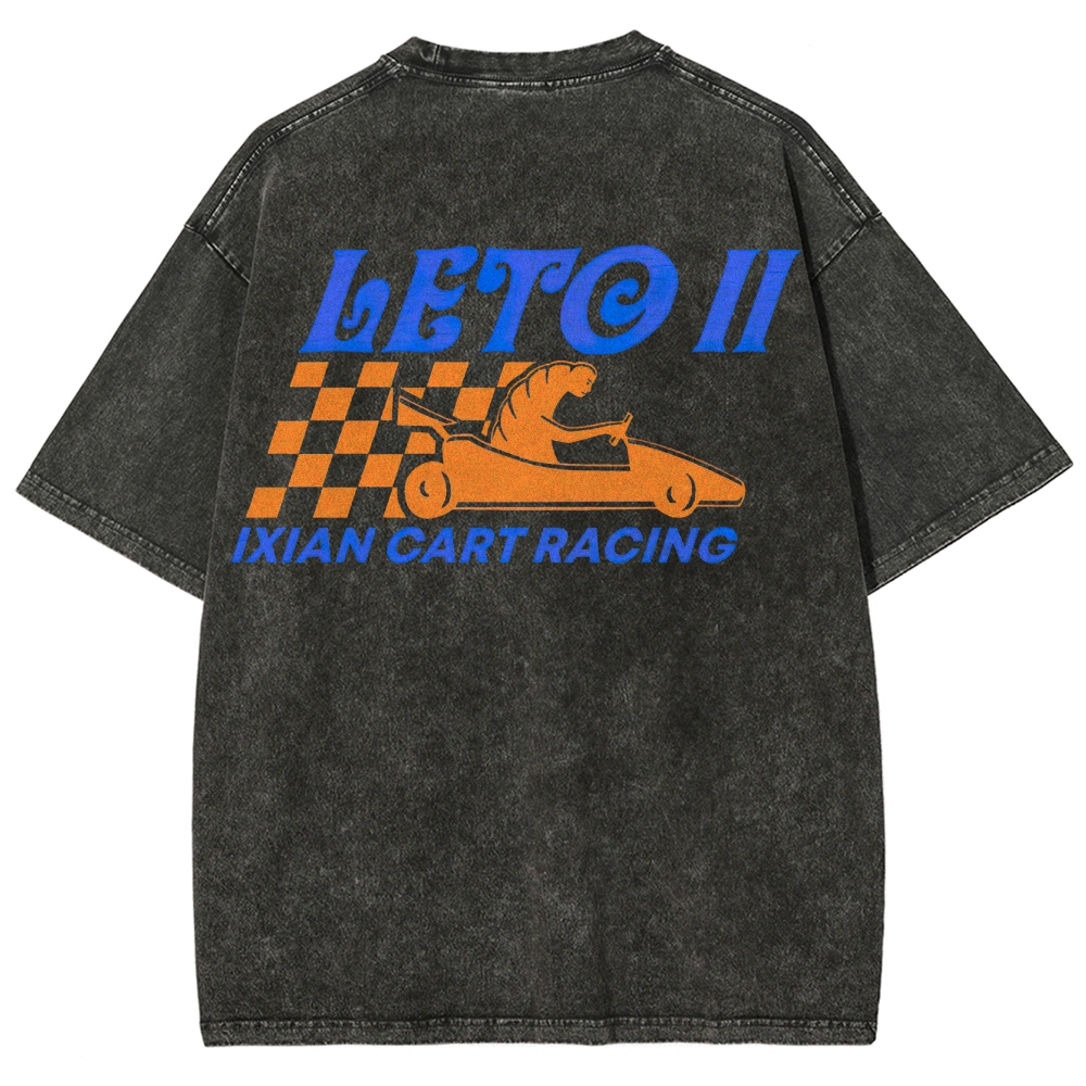 Leto II Ixian Cart Racing Retro Washed T-Shirt