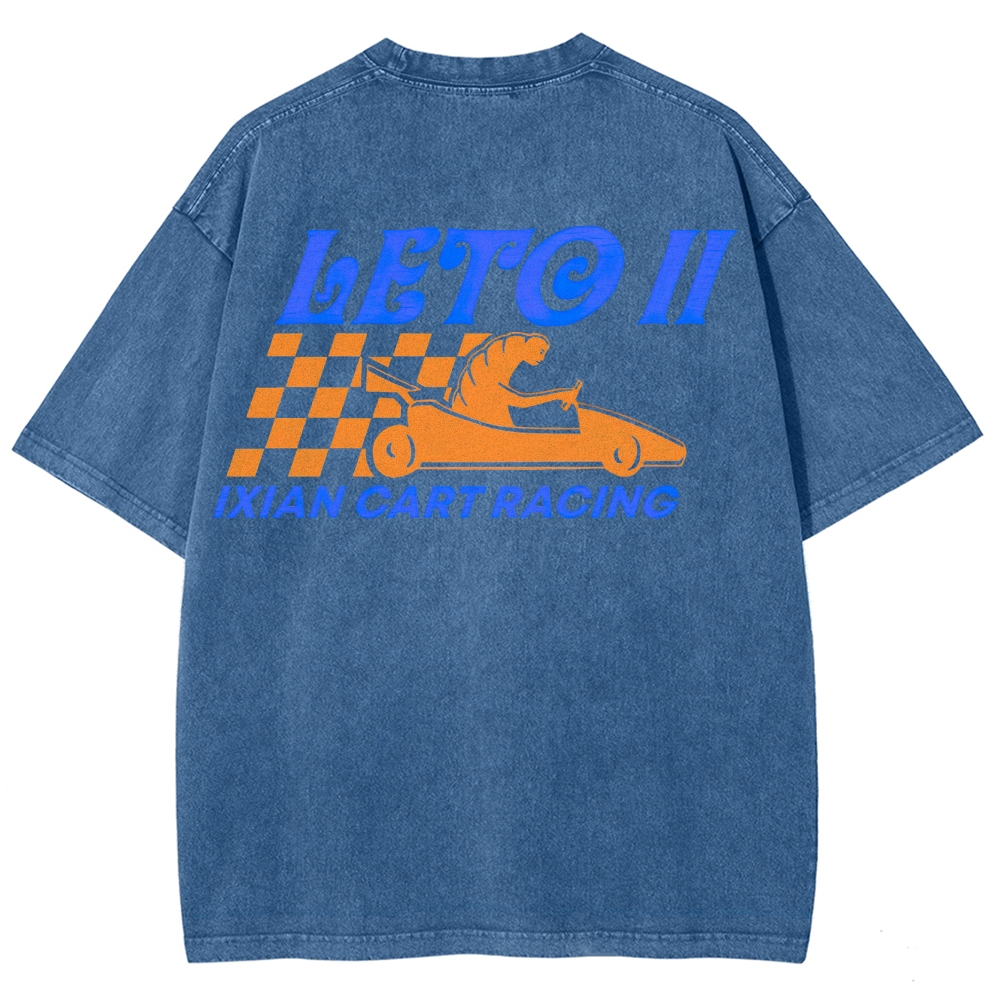 Leto II Ixian Cart Racing Retro Washed T-Shirt