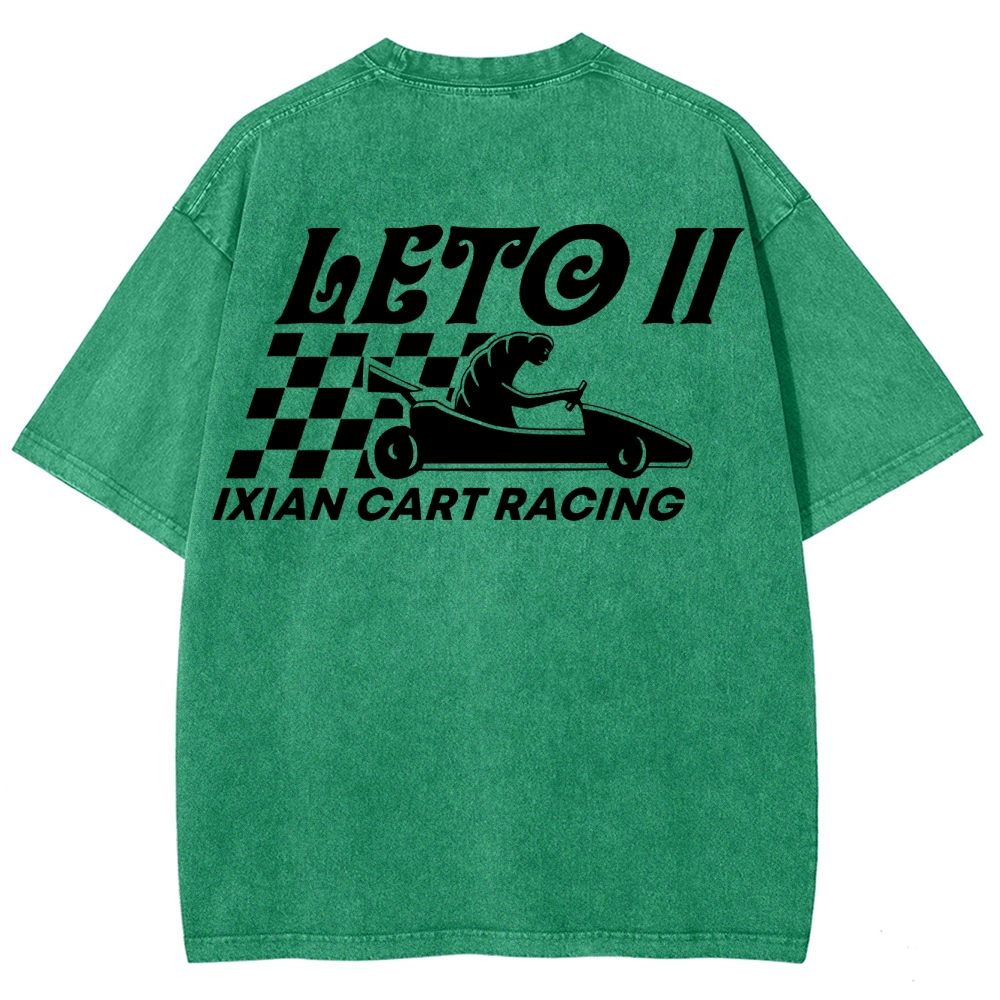 Leto II Ixian Cart Racing Retro Washed T-Shirt