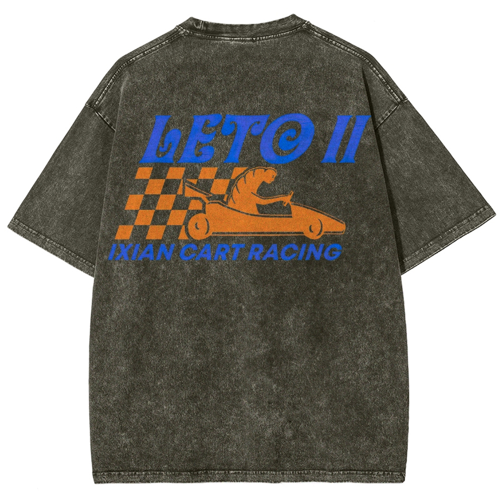 Leto II Ixian Cart Racing Retro Washed T-Shirt