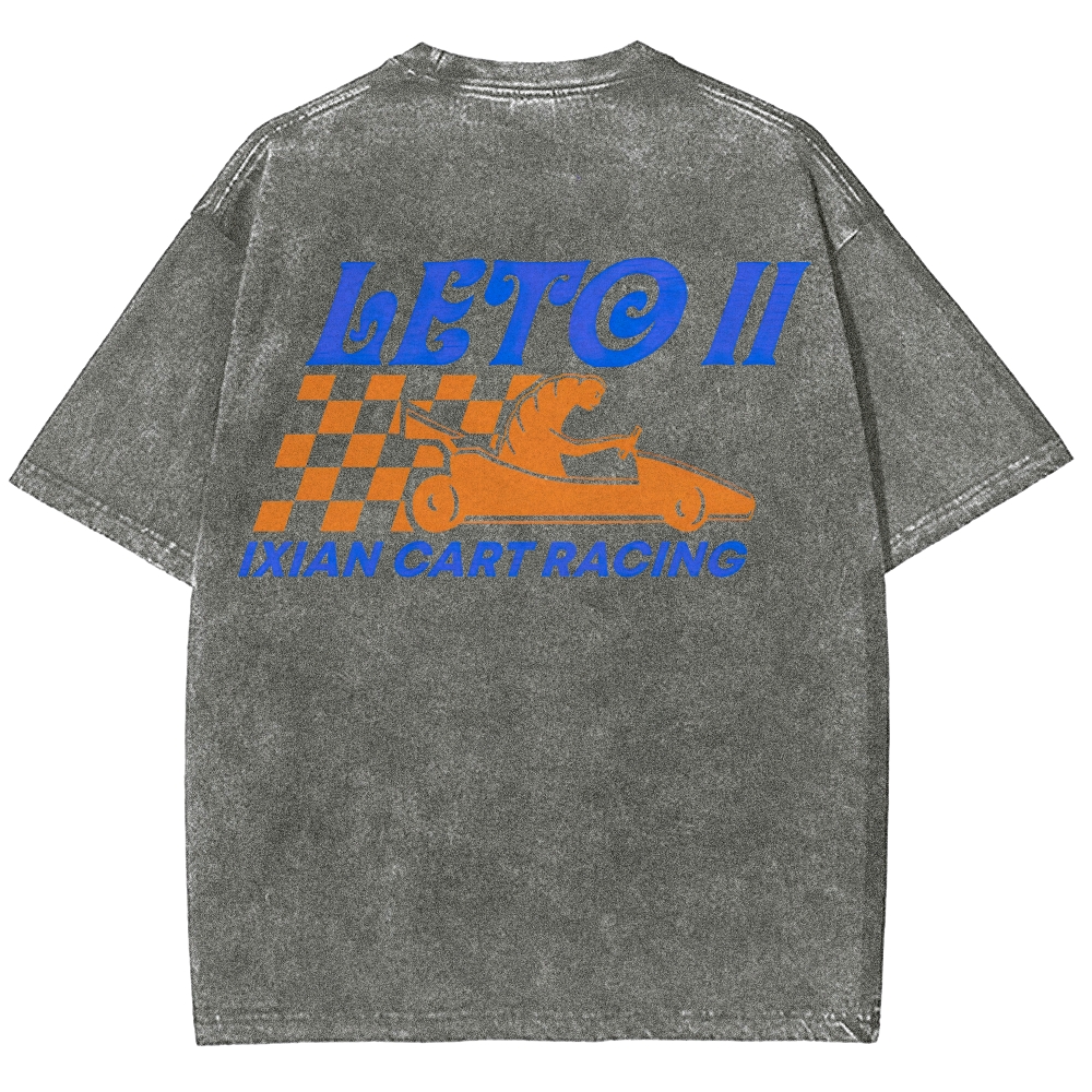 Leto II Ixian Cart Racing Retro Washed T-Shirt
