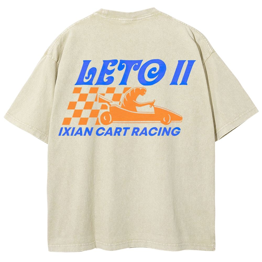 Leto II Ixian Cart Racing Retro Washed T-Shirt