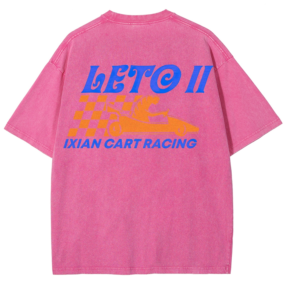 Leto II Ixian Cart Racing Retro Washed T-Shirt