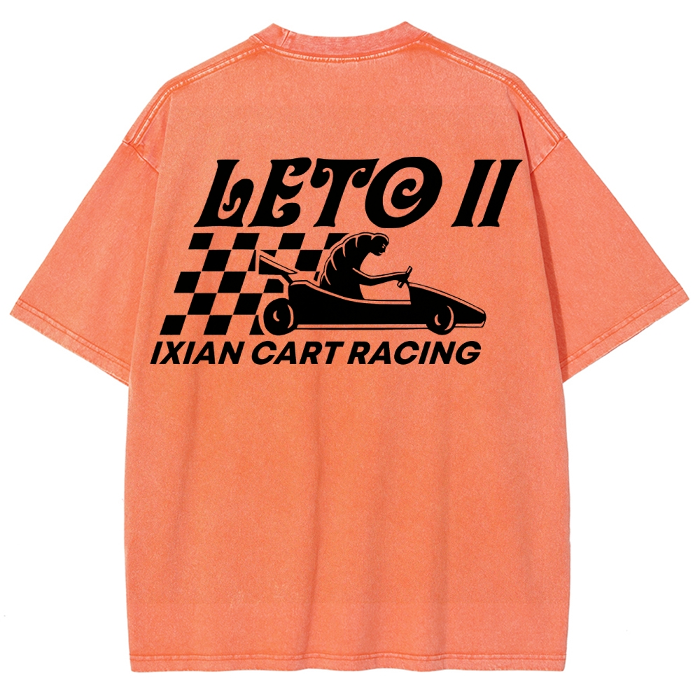 Leto II Ixian Cart Racing Retro Washed T-Shirt