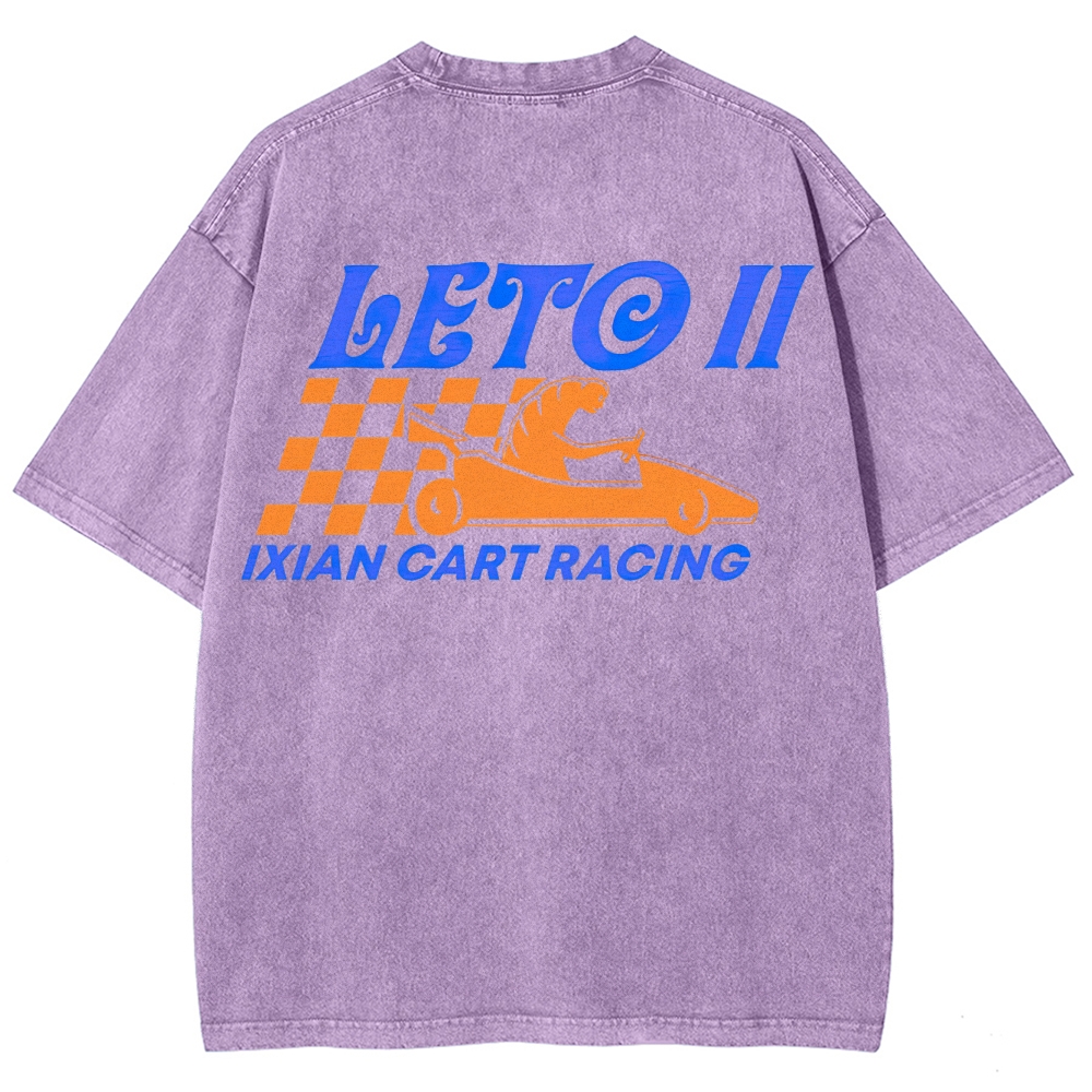 Leto II Ixian Cart Racing Retro Washed T-Shirt