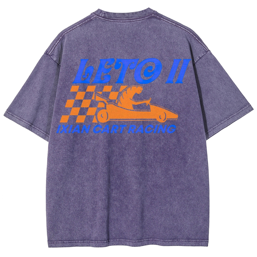 Leto II Ixian Cart Racing Retro Washed T-Shirt