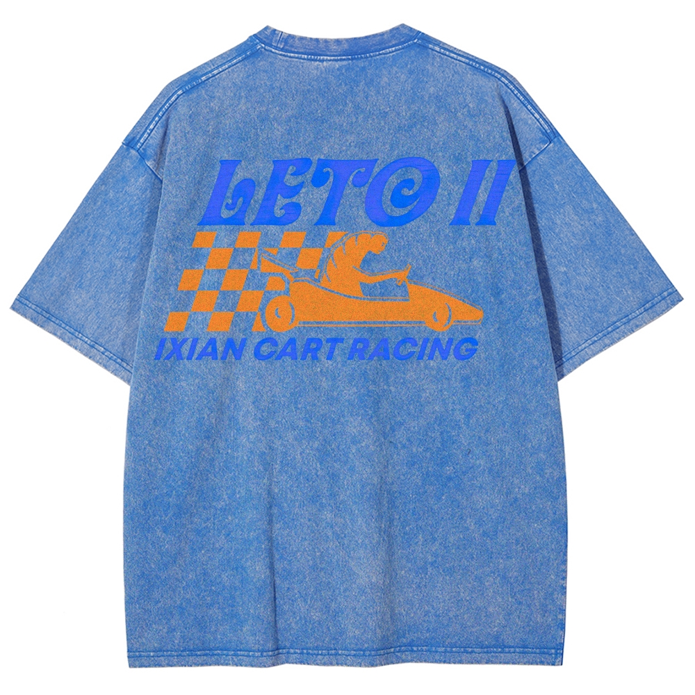 Leto II Ixian Cart Racing Retro Washed T-Shirt