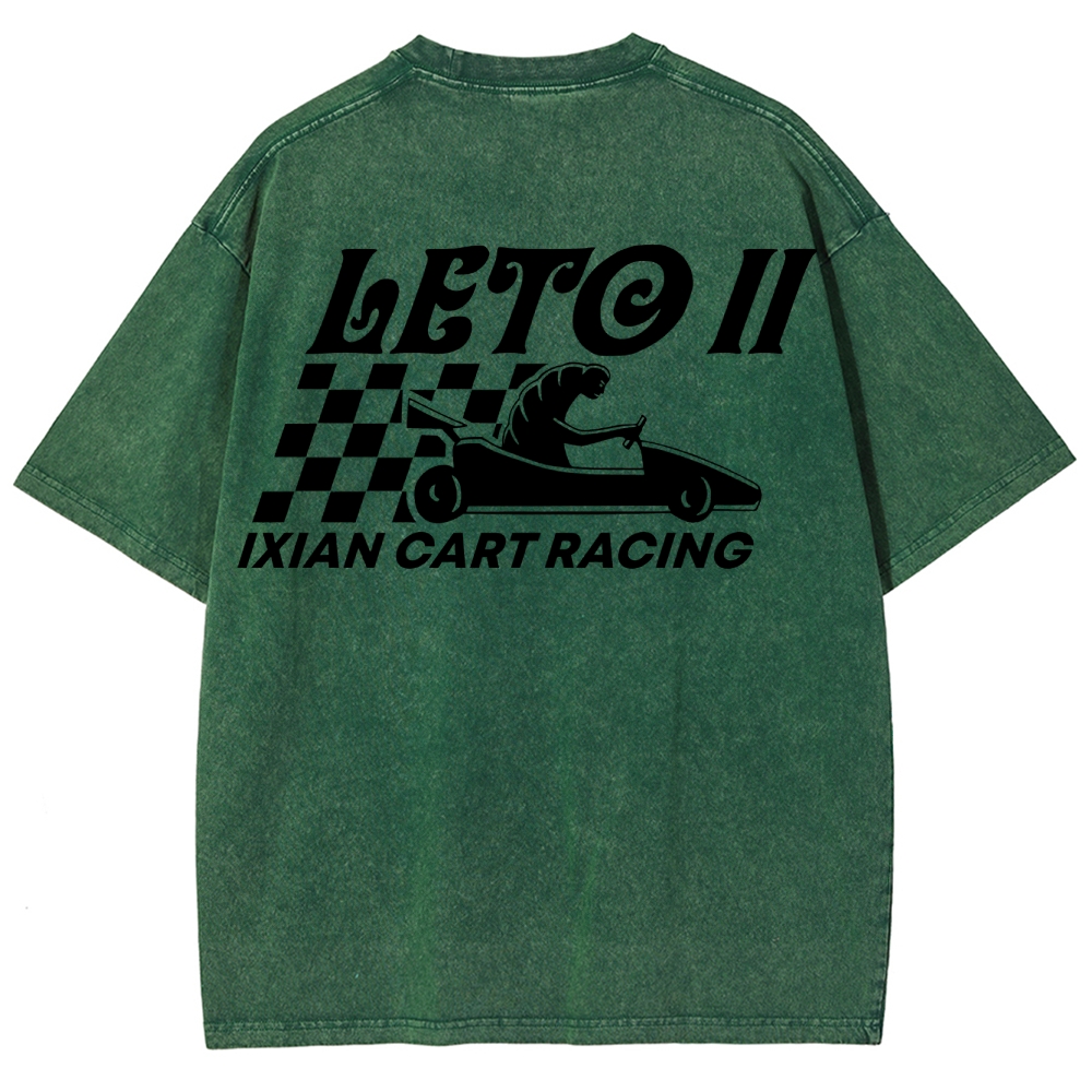 Leto II Ixian Cart Racing Retro Washed T-Shirt