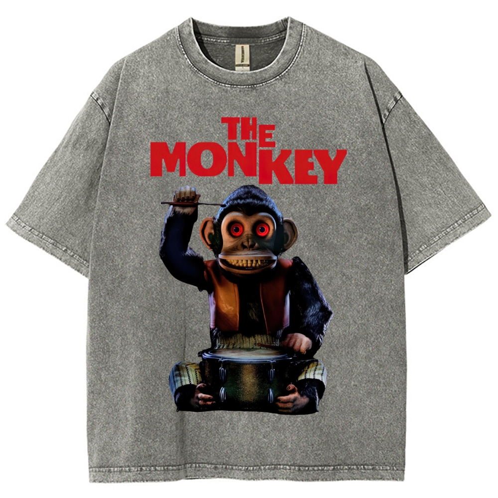 Surreal Monkey Washed T-Shirt 