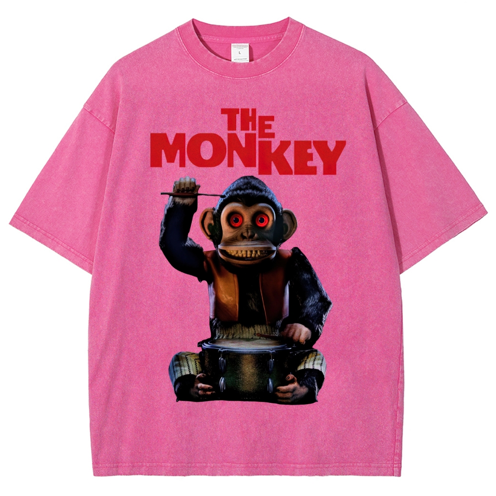 Surreal Monkey Washed T-Shirt 
