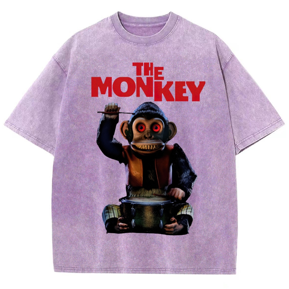 Surreal Monkey Washed T-Shirt 