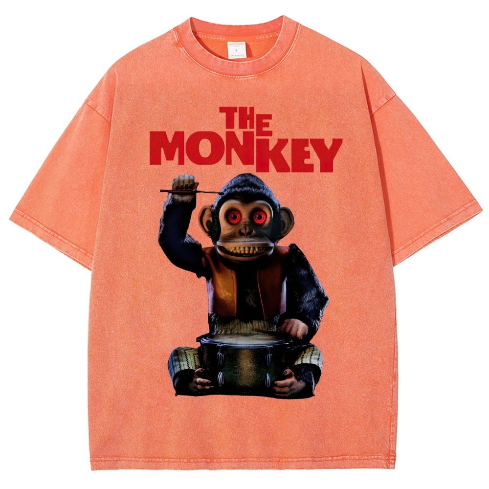 Surreal Monkey Washed T-Shirt 