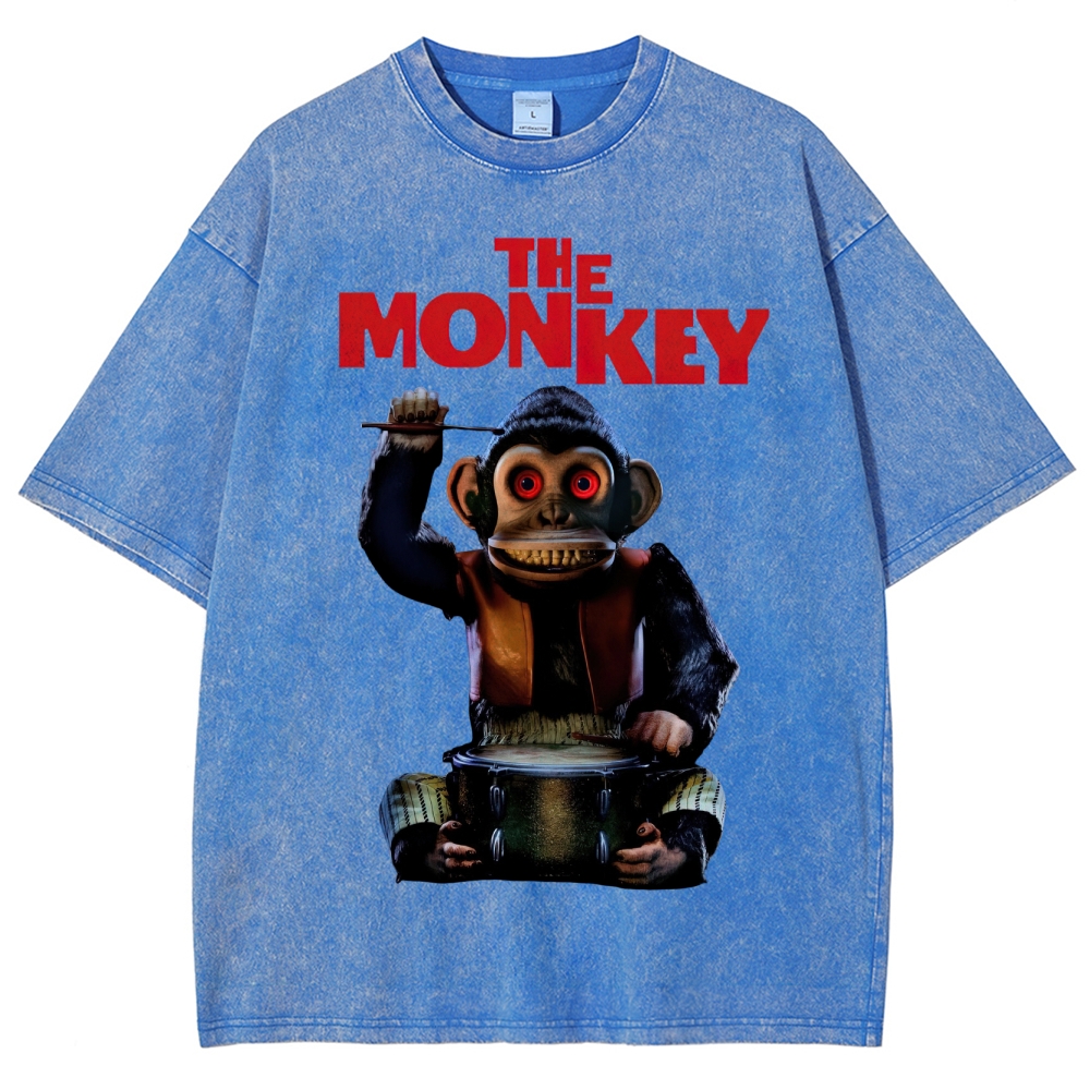 Surreal Monkey Washed T-Shirt 